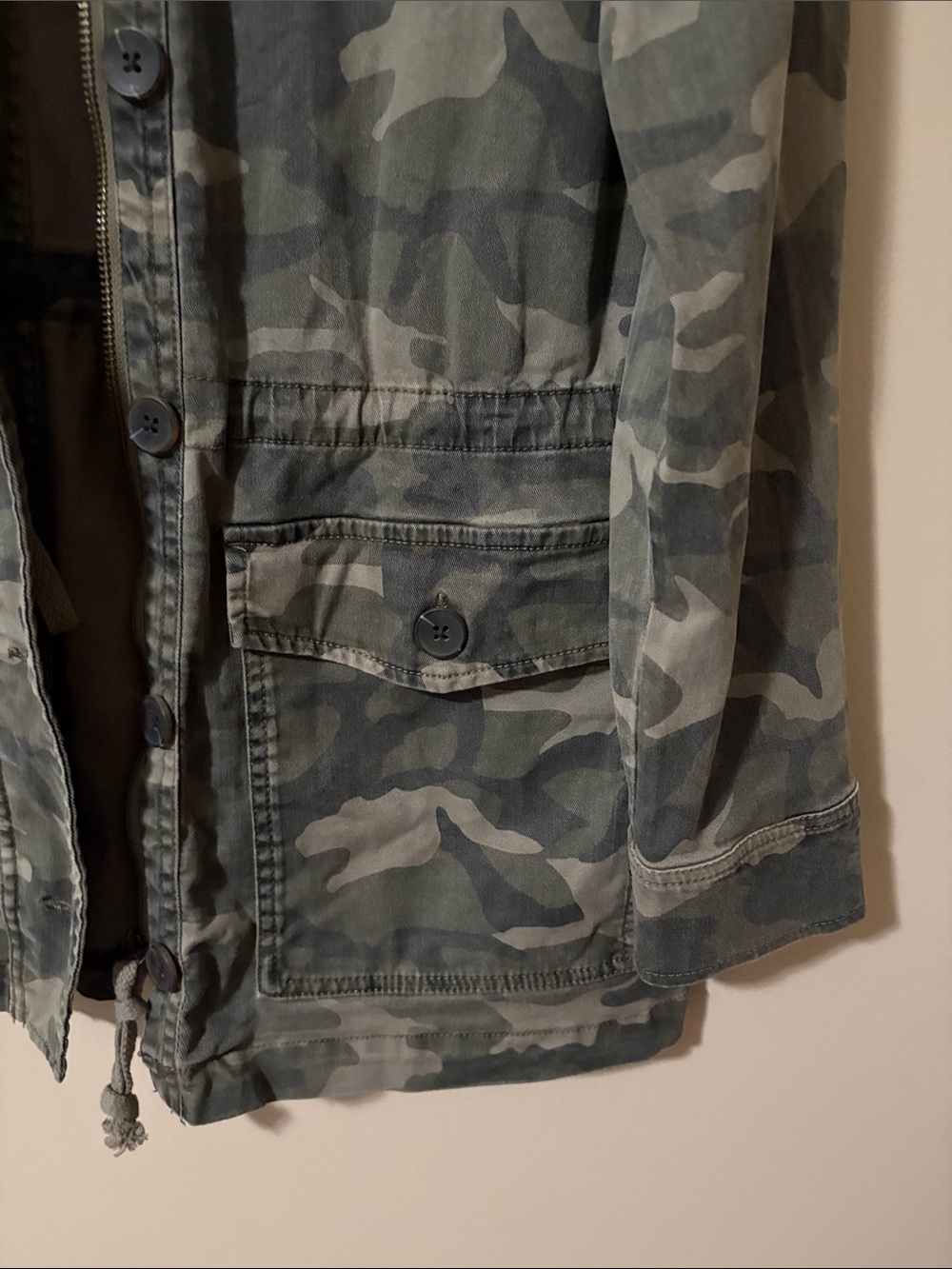 Lucky Brand Olive Camo  Field Jacket - Picture 7 of 12